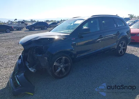 2014 Audi Q7 3.0T S Line Prestige from USA, damaged, VIN WA1CGAFE4ED011935